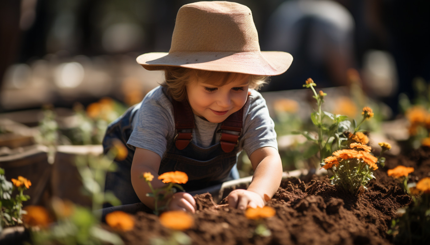Comment construire un jardin d’été avec vos enfants ?