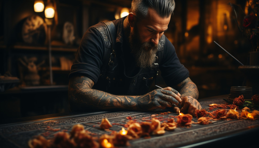 Le tatouage, un art, un métier à part ou une passion tout simplement.